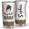 Personalized Mom Tumbler Baseball Mama Leopard Pattern Mother's Day 2 Personalized Mom Tumbler Baseball Mama Leopard Pattern Mother's Day -Gift Series Store personalized mom tumbler baseball mama leopard pattern mothers day main