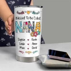 Personalized Nana Tumbler Gift From Grandkids For Grandmother Mimi -Gift Series Store personalized nana tumbler gift from grandkids for grandmother mimi pt04