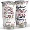 Personalized Nurse Tumbler Nurse Life Appreciation Gifts For Nurshes -Gift Series Store personalized nurse tumbler nurse life appreciation gifts for nurshes main
