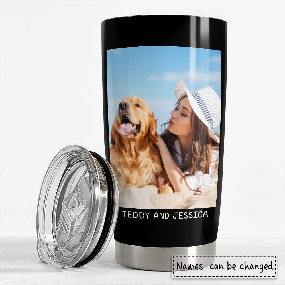 Personalized Photo Of Dog Tumbler For Dog Mom Dog Dad Lover Animal 4 Personalized Photo Of Dog Tumbler For Dog Mom Dog Dad Lover Animal - Image 2