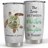 Personalized Sea Turtle Tumbler Jewelry Mom And Daughter Family Gift -Gift Series Store personalized sea turtle tumbler jewelry mom and daughter family gift main