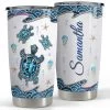 Personalized Sea Turtle Tumbler Turtles Jewelry Style For Animal Lover -Gift Series Store personalized sea turtle tumbler turtles jewelry style for animal lover main