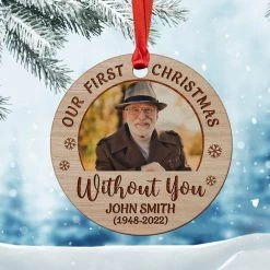 Personalized Wood Memorial Loved One Ornament 11 Personalized Wood Memorial Loved One Ornament -Gift Series Store personalized wood memorial loved one ornament pt02